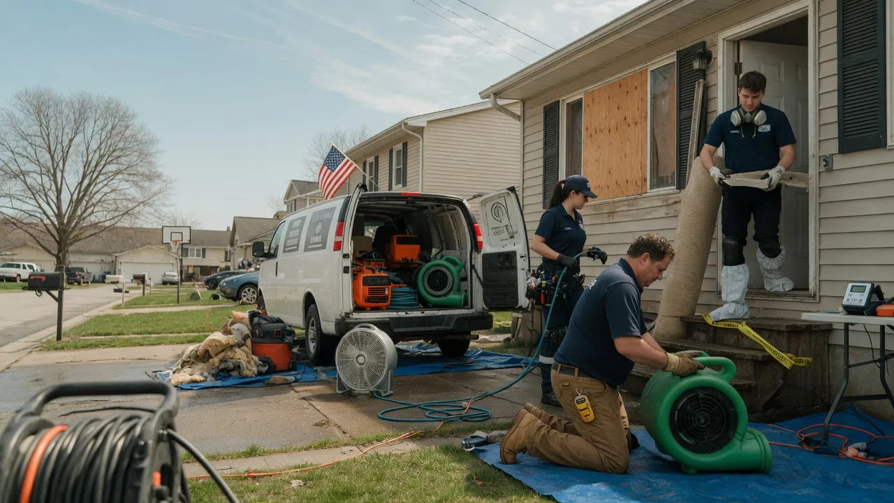 Water Damage Restoration in Glouster, OH near me